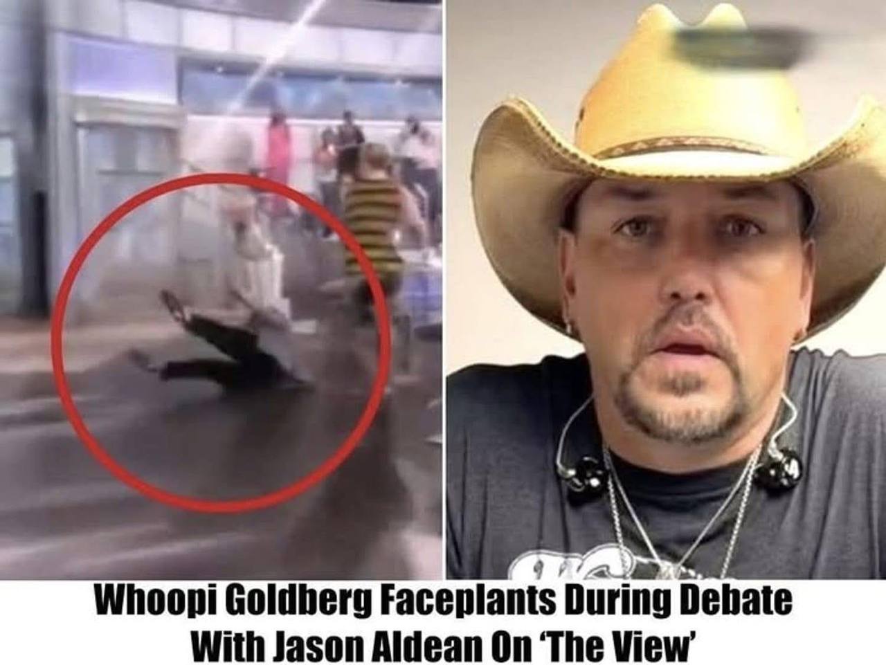 Whoopi Goldberg’s Verbal Stumble Steals the Show in Heated Debate with Jason Aldean…see more